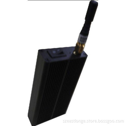 Portable Mobile Phone Gps Signal Jammer 808kb With 10m Range For Military